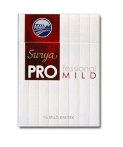 GUDANG-GARAM-Surya-Pro-Mild-16 clove cigarettes