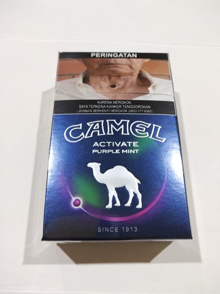 camel active purple mint blueberry cigarettes