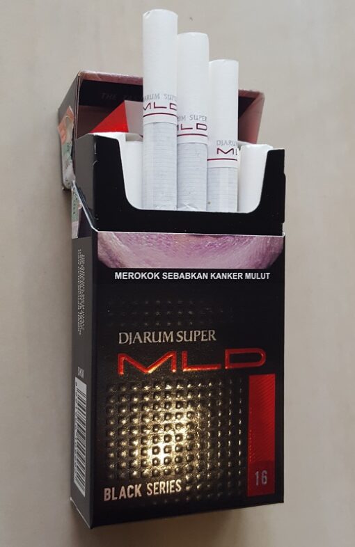 Djarum Super MLD Black Series Clove Cigarettes