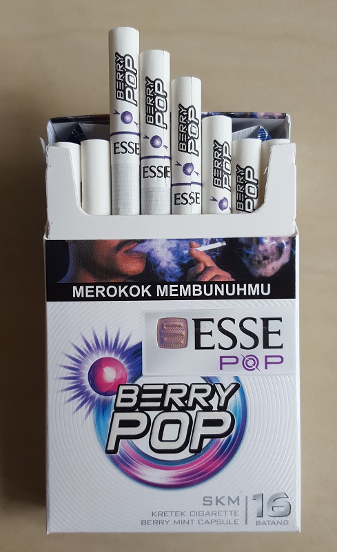 esse pop blueberry clove cigarettes image