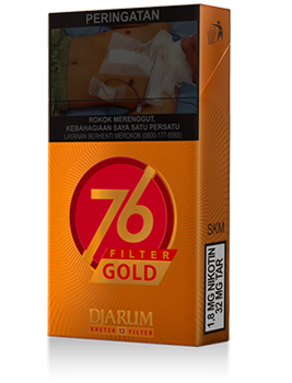 Djarum 76 Filter Gold