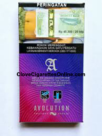Sampoerna Avolution Twilight Breeze Clove Cigarettes - 10packs - Cherry Menthol Flavour